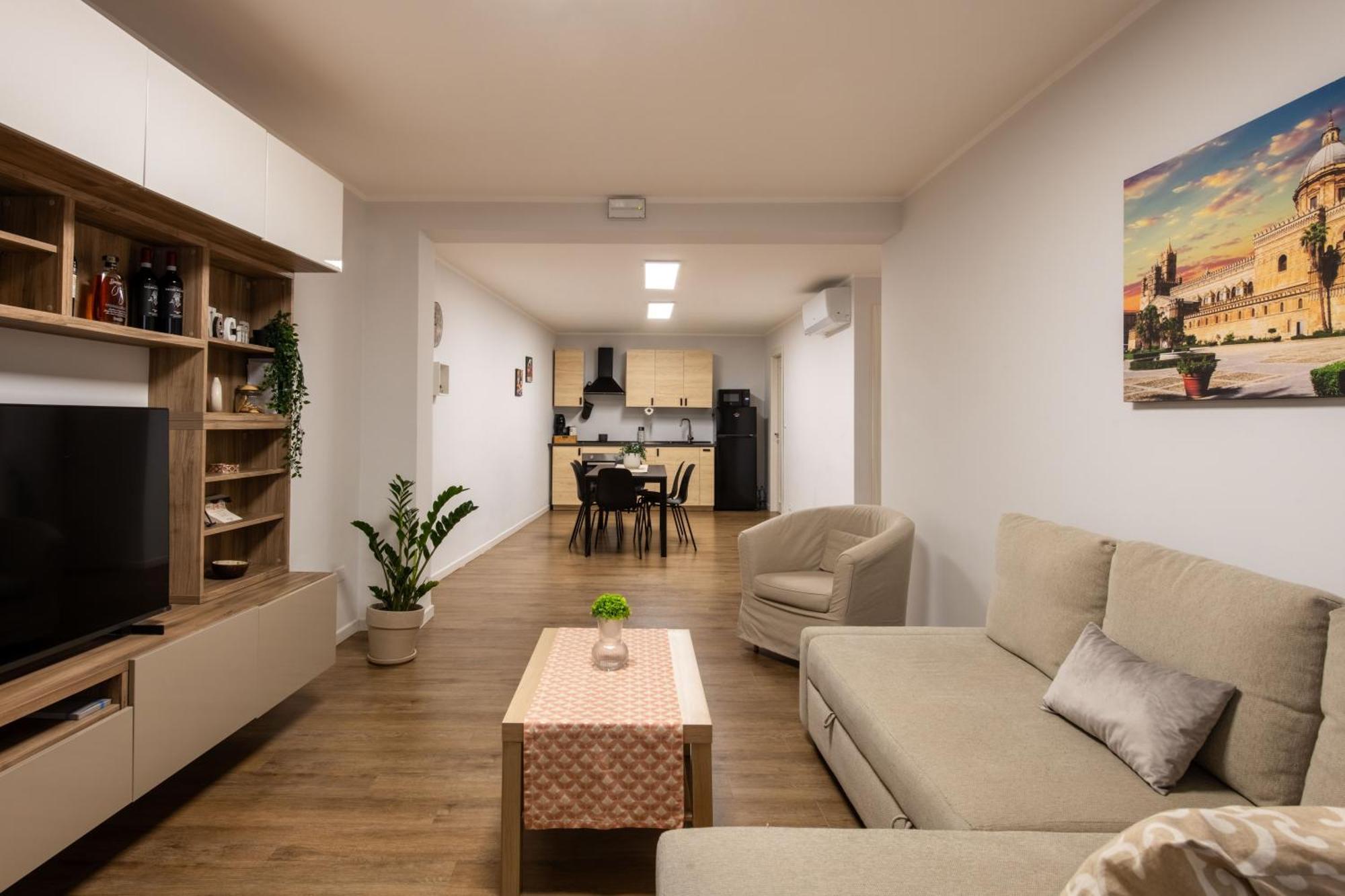 Villareale Flat - Palermo City Center Free Parking المظهر الخارجي الصورة